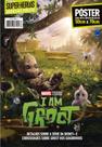 Superpôster mundo dos super-heróis - eu sou groot - arte b