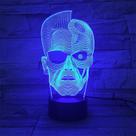 Supervilão de duas faces da Night Light USB League colorido Supervilão de duas faces da Night Light USB League colorido
