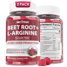 Suplementa gomas de raiz de beterraba Nextdia com L-arginina 1400mg Suplementa gomas de raiz de beterraba Nextdia com L-arginina 1400mg