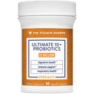 Suplemente os probióticos Vitamin Shoppe Ultimate 10+ Suplemente os probióticos Vitamin Shoppe Ultimate 10+