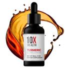 Suplemento 10X Health Turmeric com vitamina D3 e B12 30mL