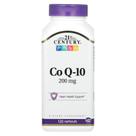 Suplemento 21st Century Co Q10, cápsulas de 200 mg, 120 unidades