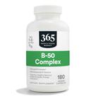Suplemento 365 da Whole Foods Market Complexo de Vitamina B-50 180 cápsulas