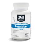 Suplemento 365 da Whole Foods Market Potássio 99mg 250 comprimidos