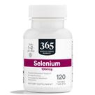 Suplemento 365 da Whole Foods Market Selenium 100mcg 120 comprimidos