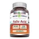Suplemento Ácido Fólico 400mcg Comprimidos x250