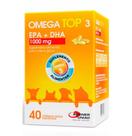 Suplemento Agener Ômega Top 3 para Cães e Gatos com 40 Capsulas - 1000 mg Suplemento Agener Ômega Top 3 para Cães e Gatos com 40 Capsulas - 1000 mg