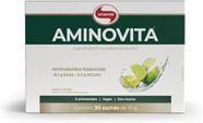 Suplemento Alimentar Aminovita Vitafor Limão 30 sachês 10g
