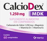 Suplemento Alimentar Calciodex MDK 1250mg C/60CPR-Kley Hertz