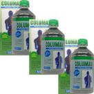 Suplemento Alimentar Columax Natural Frasco 500ml Kit 3 Unidades