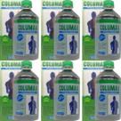 Suplemento Alimentar Columax Natural Frasco 500ml Kit 6 Unidades