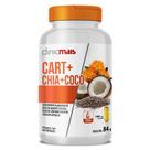 Suplemento Alimentar de Oleo de semente de Chia Cartamo e Coco 60 capsulas ClinicMais Suplemento Alimentar de Oleo de semente de Chia Cartamo e Coco 60 capsulas ClinicMais