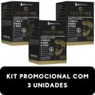 Suplemento Alimentar de Vitaminas e Minerais Biocêutica Fisiofort Hair Cabelo, Barba e Pele Pote 60 Cápsulas 3 Unidades