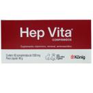 Suplemento Alimentar Hep Vita 1500mg C/ 60 Comp. para Cães e Gatos - König