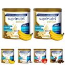 Suplemento alimentar idoso suprinutri senior 2 latas sabores