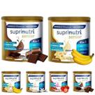 Suplemento alimentar idoso suprinutri senior 2 latas sabores Suplemento alimentar idoso suprinutri senior 2 latas sabores