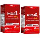 Suplemento Alimentar Kit 2 Ômega 3 Peixinho 33 Epa 22 Dha Family Global 120 Cap