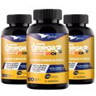 Suplemento Alimentar Kit 3 Supra Ômega 3 TG 18 EPA 12 DHA Vitamina E 120 Cap