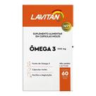 Suplemento Alimentar Lavitan Ômega 3 60 Cápsulas Suplemento Alimentar Lavitan Ômega 3 60 Cápsulas