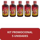 Suplemento Alimentar Nectamel Saúde do Pulmão Frasco 300ml Kit Promocional 5 Unidades