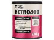 Suplemento Alimentar Nitro400 Beterraba e Laranja Plant Power Lata 270g