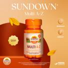 Suplemento Alimentar Sundown Multi A-Z 30 Comprimidos Suplemento Alimentar Sundown Multi A-Z 30 Comprimidos