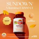 Suplemento Alimentar Sundown Vitamina E 1.000UI 30 Cápsulas
