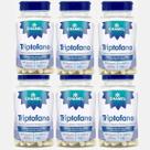 Suplemento Alimentar Triptofano 60 Cápsulas 300 mg Chamel Kit com 6 Unidades