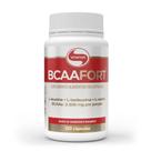 Suplemento Alimentar Vitafor Bcaa Fort com Aminoácidos Essenciais e Vitamina B6 Frasco com 120 CAPS