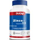 Suplemento Alimentar Zinco + Vitamina D3 60 Cps Duom