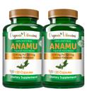 Suplemento All Nue Organic Vitamins Anamu 1250 mg 240 cápsulas