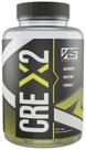 Suplemento Alpha Supps Alpha CRE X2 1500 mg de creatina MagnaPower e éster etílico de creatina 150 cápsulas
