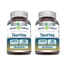 Suplemento Amazing Formulas Aminoácido Taurino 1000 mg 100 cápsulas