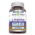 Suplemento Amazing Formulas L-Arginina 500 mg 250 cápsulas Suplemento Amazing Formulas L-Arginina 500 mg 250 cápsulas