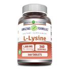 Suplemento Amazing Formulas L-Lisina 1000 mg 360 comprimidos Suplemento Amazing Formulas L-Lisina 1000 mg 360 comprimidos