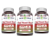 Suplemento Amazing Formulas Red Yeast Rice 1200 mg x 120 cápsulas