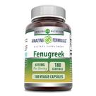 Suplemento Amazing Formulas: Semente de feno-grego 610 mg 180 cápsulas