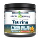 Suplemento Amazing Formulas Taurina 500g em pó 111 porções Suplemento Amazing Formulas Taurina 500g em pó 111 porções