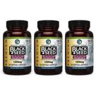 Suplemento Amazing Herbs Black Seed Oil 60 cápsulas x3