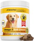 Suplemento Amazing Omega 3 Fish Oil para cães 90 Soft Chews