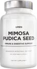 Suplemento Amen Organic Mimosa Pudica Seed 900 mg 120 cápsulas