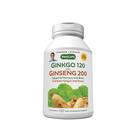 Suplemento ANDREW LESSMAN Ginkgo 120 Plus Ginseng 200 mg