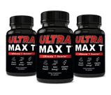 Suplemento Andro400 T Booster Ultra Max, pacote com 3
