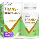 Suplemento Ascuoli Trans-Resveratrol 1100mg 60 cápsulas