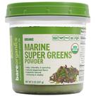 Suplemento BareOrganics Marine Super Greens em pó 240 ml