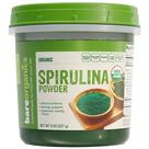 Suplemento BareOrganics SPIRULINA em pó 227g (pacote de 1)