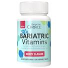 Suplemento Bariatric Choice My Bariatric All-in-One Multivitamínico Mastigável com 300 mg de sabor a frutos silvestres de cálcio (120 ct)