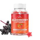 Suplemento BeLive Elderberry Gummies 50 Ct com zinco e vitamina C