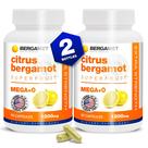 Suplemento Bergamet Bergamot Citrus 1200 mg 80% polifenóis