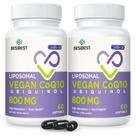 Suplemento Besibest Ubiquinol lipossomal CoQ10 800 mg 120 cápsulas gelatinosas